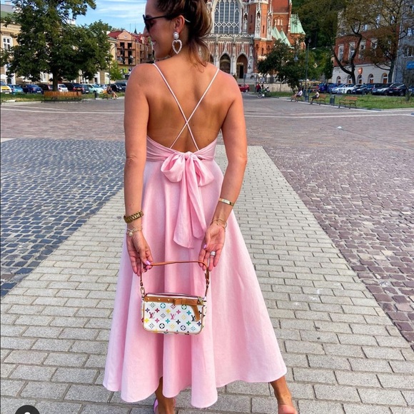 Bloggers favorite Zara pink dress - Picture 13 of 16